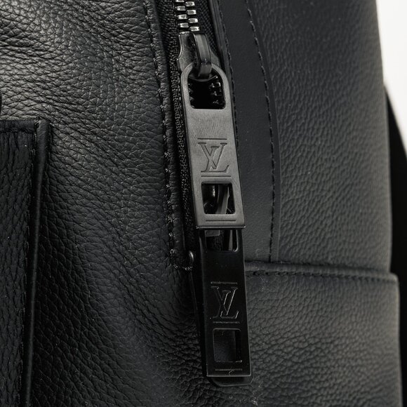 Louis Vuitton Takeoff Black Leather LV Monogram Backpack - Picture 11 of 14